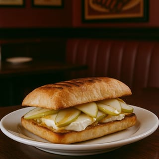 Pear and Brie Sandwich